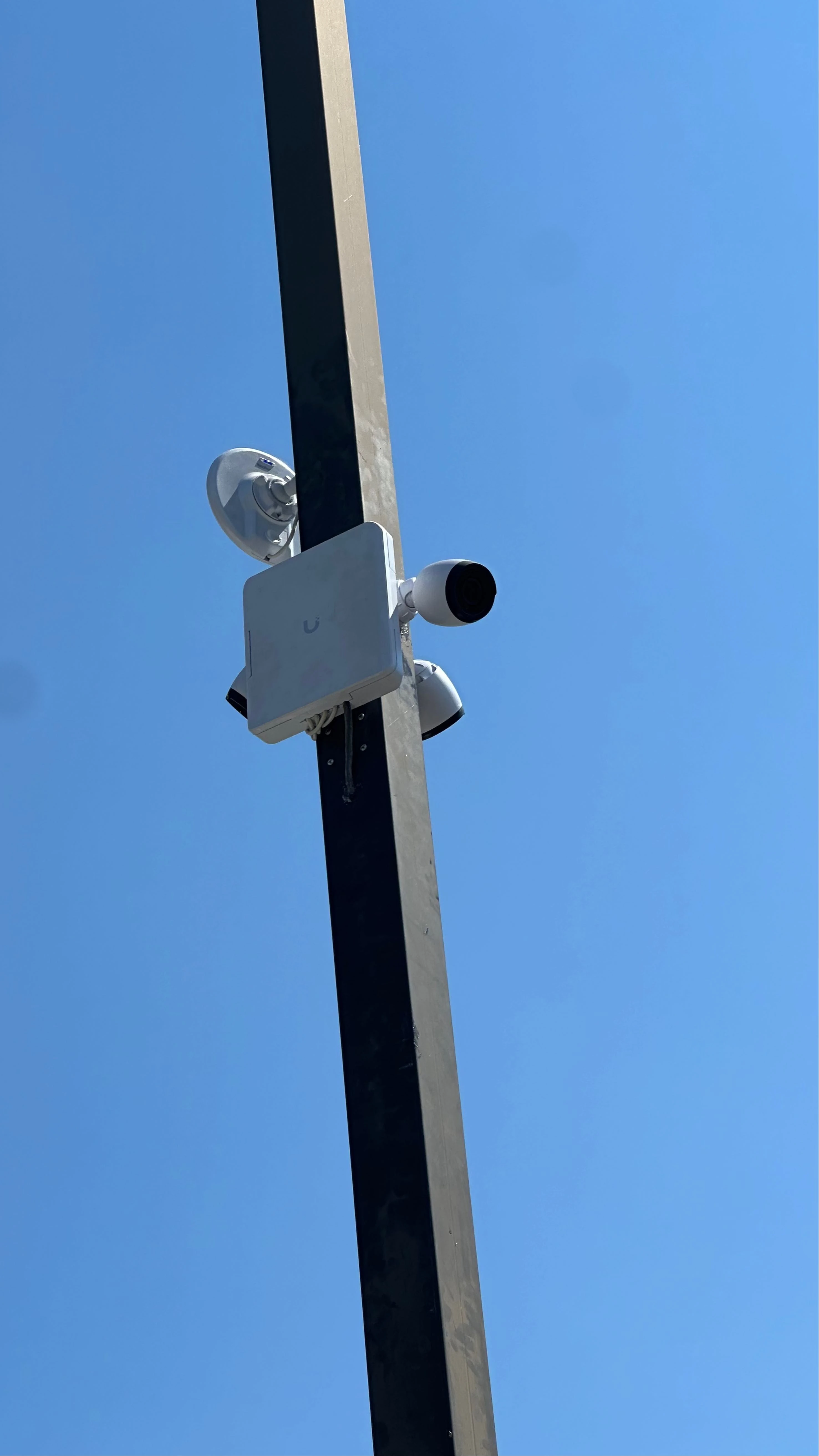 Business Rental Office Building Security Camera Install
